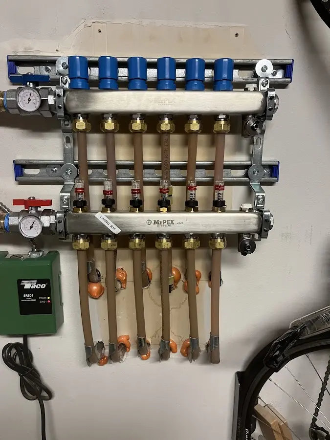 Plumber performing Leak Detection at a residential property in Treasure Island